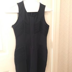 Parker black bodycon dress sz. M